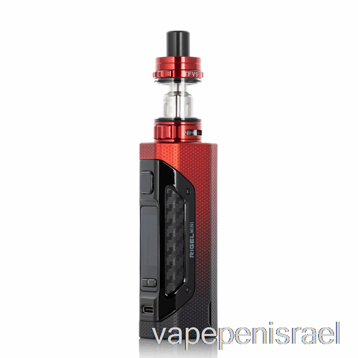 חד פעמי Vape Israel Smok Rigel Mini 80w ערכת התחלה שחור אדום